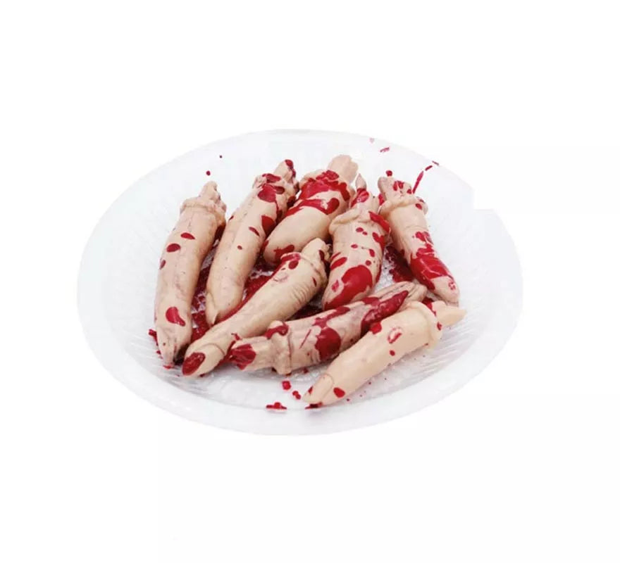 Bandeja de Dedos sangrientos