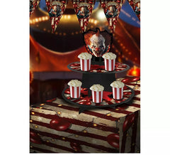 3-stöckiges Clown-Tablett 36x28 cm