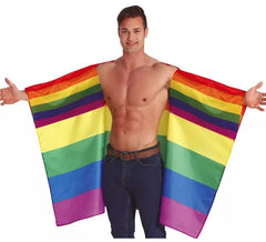 145 X 90 cm Regenbogen-Cape-Flagge