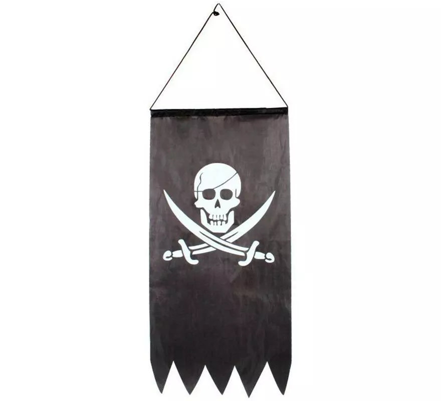 Translation missing: de.Bandera Pirata colgante tipo gallardete