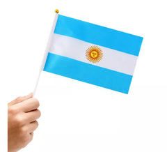 Argentinien-Flagge mit Henkel 20x30 cm