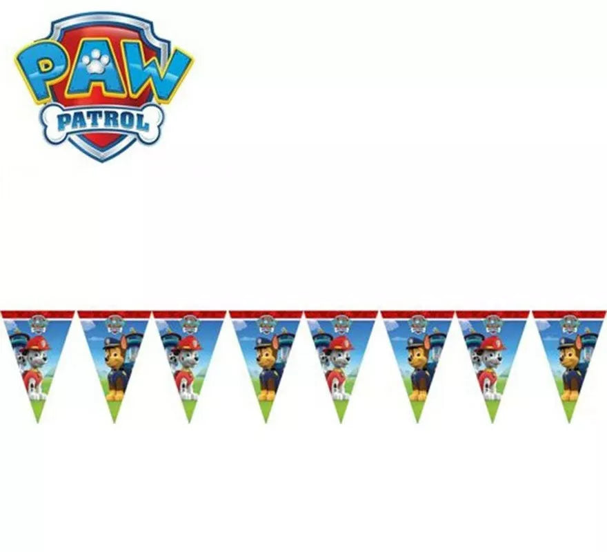 Translation missing: de.Banderín de Plástico de La Patrulla Canina de 2,3m