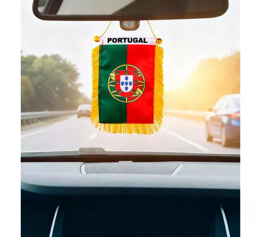 Translation missing: de.Banderín de Portugal Colgable de 8x12 cm