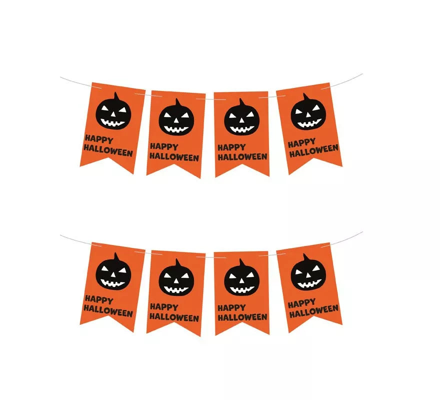 Translation missing: de.Banner de Calabaza Happy Halloween de 3 m