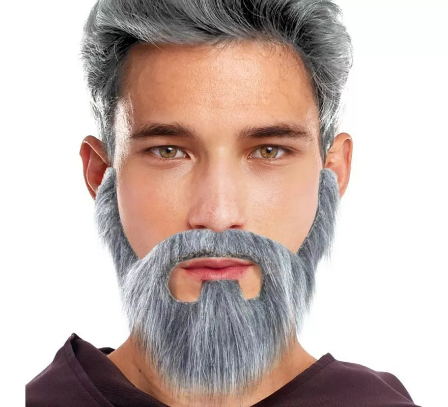 Translation missing: de.Barba Canosa con perilla gris