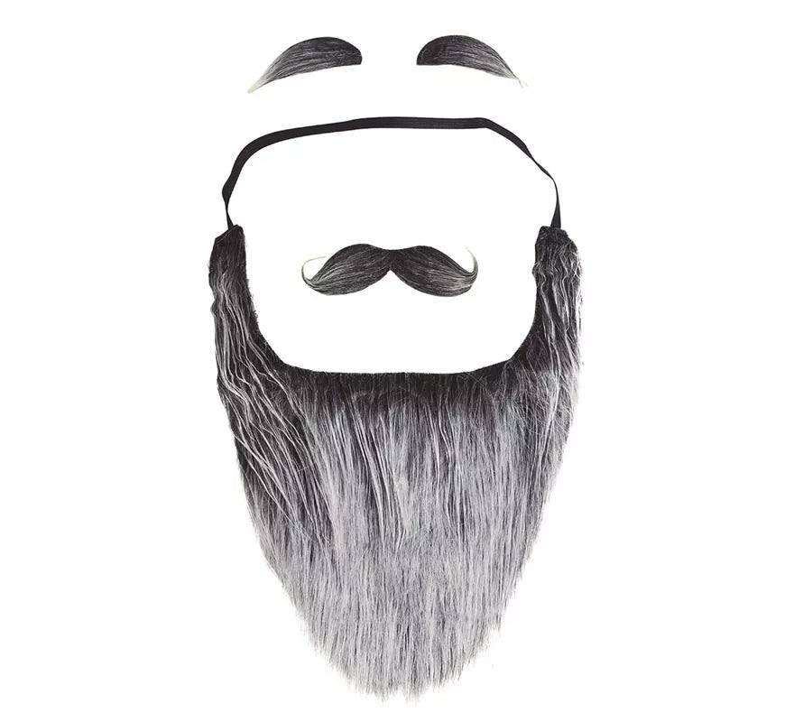 Translation missing: de.Barba con Bigote y Cejas Grises