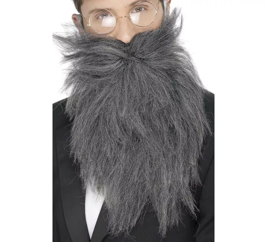 Translation missing: de.Barba larga y Bigote color Gris