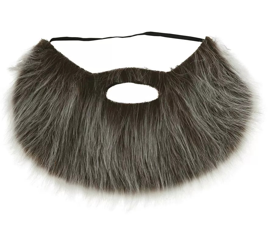 Translation missing: de.Barba y Bigote Gris con Goma Elástica