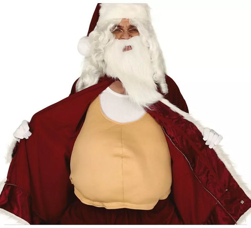 Barriga Falsa de Tela para Papá Noel