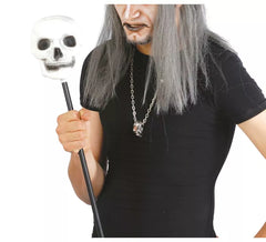 Cane Skull of Sorcerer von 60 cm. für Halloween