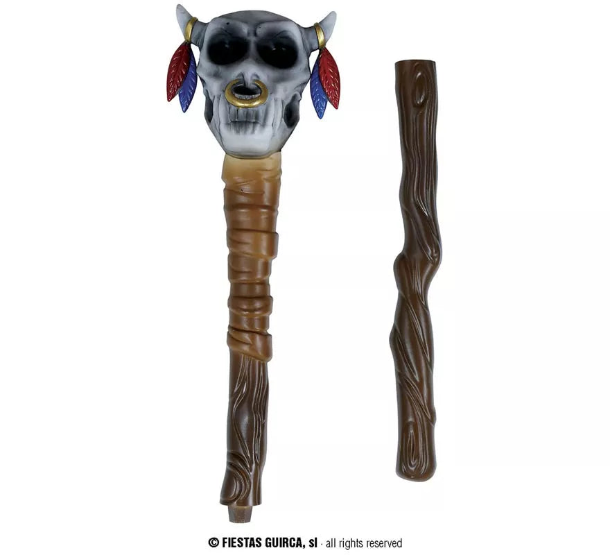 Translation missing: de.Bastón Calavera Vudú desmontable de 70 cm