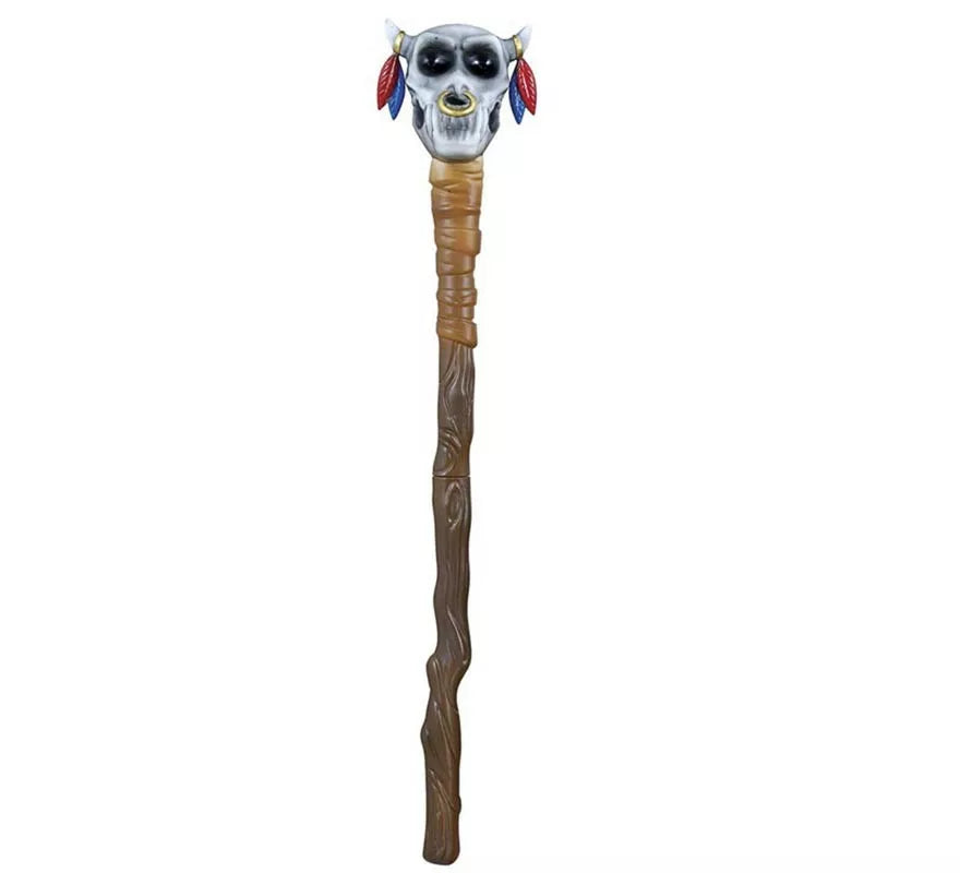 Translation missing: de.Bastón Calavera Vudú desmontable de 70 cm