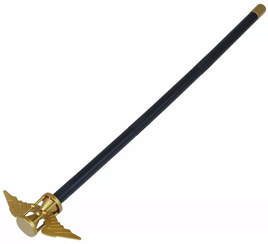 Bastón con Alas Doradas de 100 cm