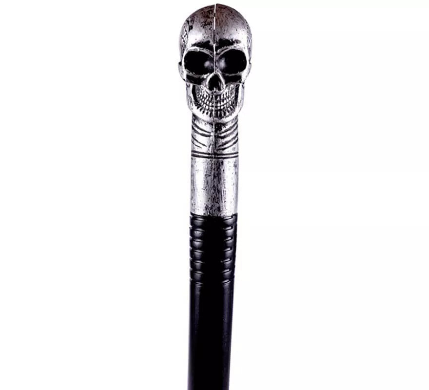 Bastón con Calavera desmontable de 75 cm