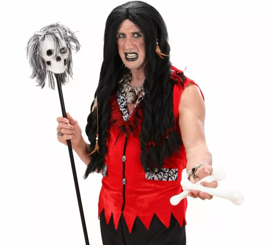 Translation missing: de.Bastón con Calavera Vudú de 120 cm