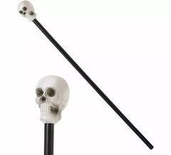80 cm langer Gehstock mit Totenkopf