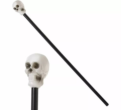 Bastón de Calavera de 80 cm