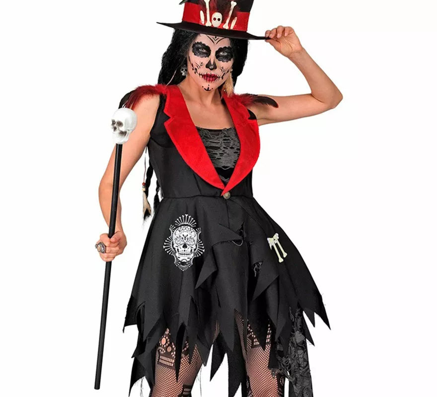 Bastón de Calavera de 80 cm