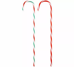 Sortierte, feine Weihnachtszuckerstangen, 79 cm