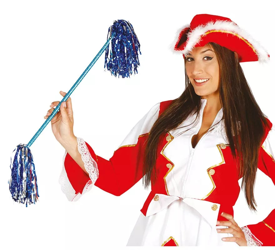 Bastón de Majorette colores surtidos 60 cm