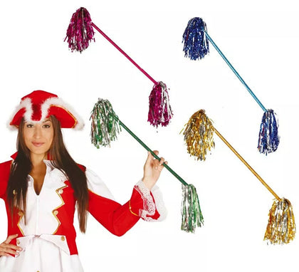 Bastón de Majorette colores surtidos 60 cm
