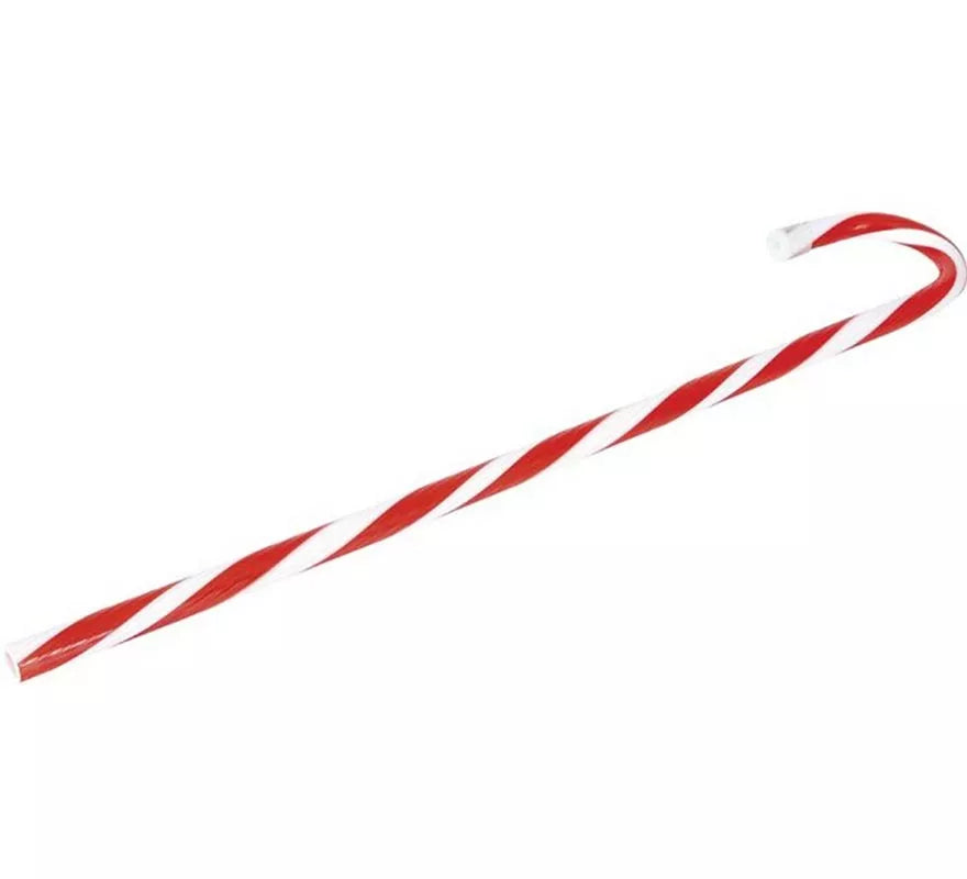 Translation missing: de.Bastón de Navidad imitación Caramelo de plástico de 70 cm