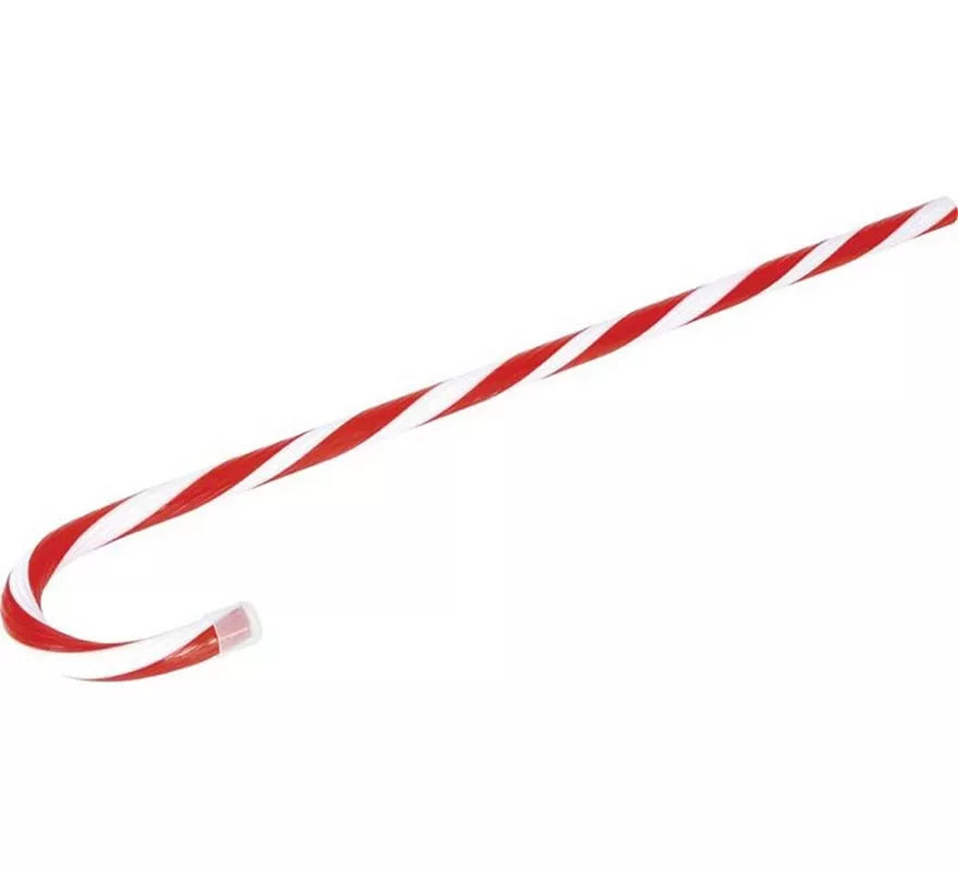 Translation missing: de.Bastón de Navidad imitación Caramelo de plástico de 70 cm
