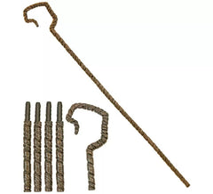 146 cm langer, abnehmbarer Hirtenstab