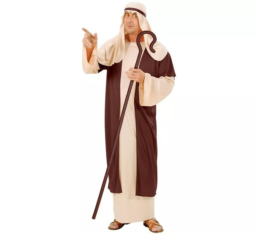 Translation missing: de.Bastón marrón de Pastor Desmontable de 148 cm