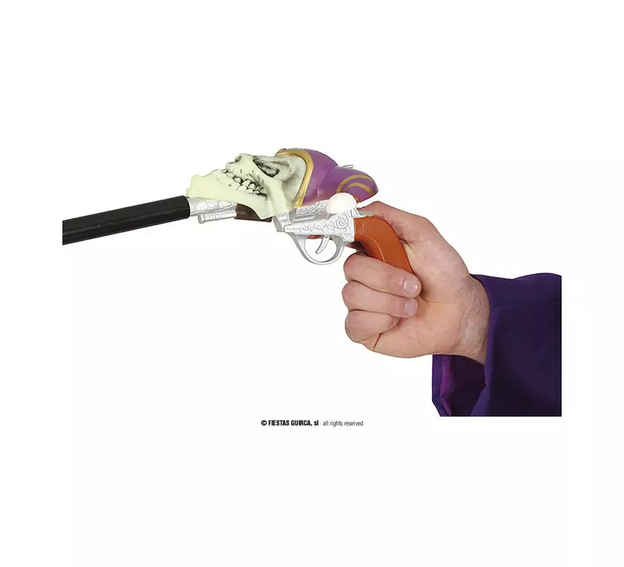 Bastón Pistola de Bufón de 90 cm