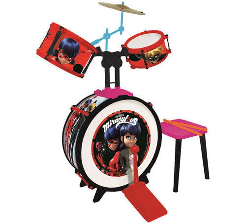 Batería Ladybug con Banqueta