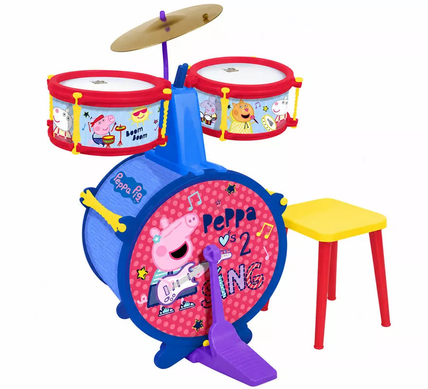 Translation missing: de.Batería Peppa Pig con Banqueta