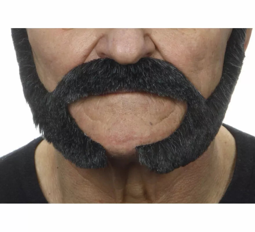 Translation missing: de.Bigote con Perilla y Patillas negro con canas