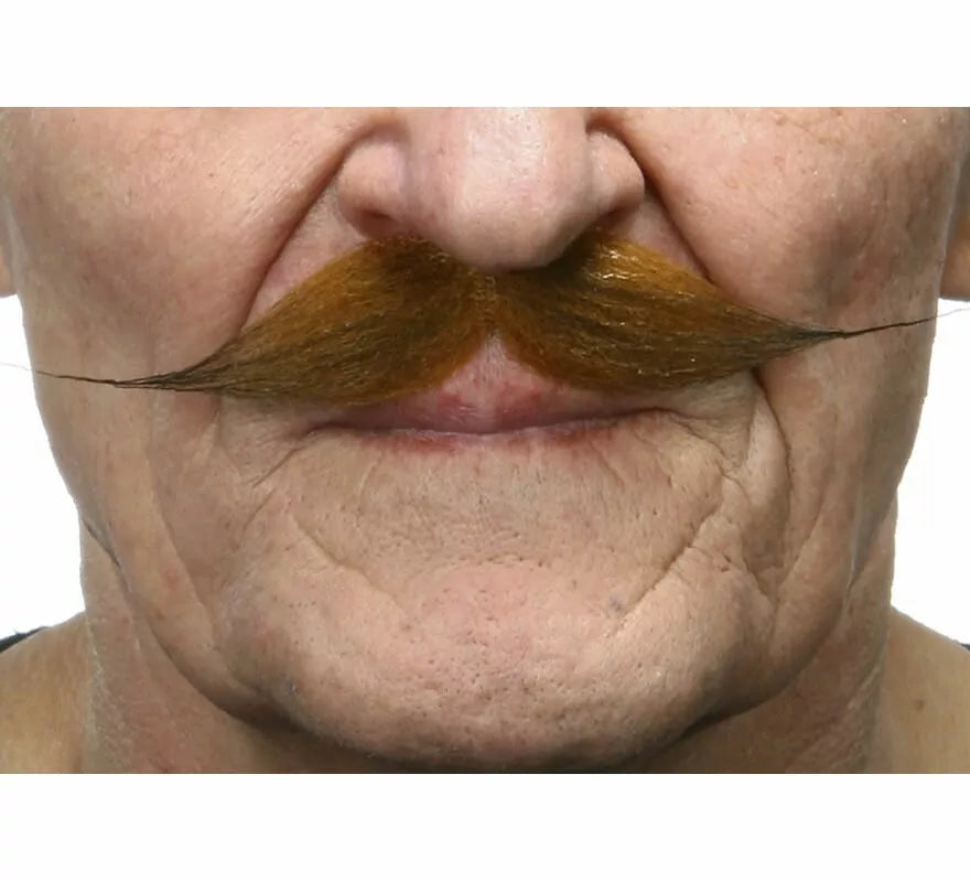 Translation missing: de.Bigote de Época marrón