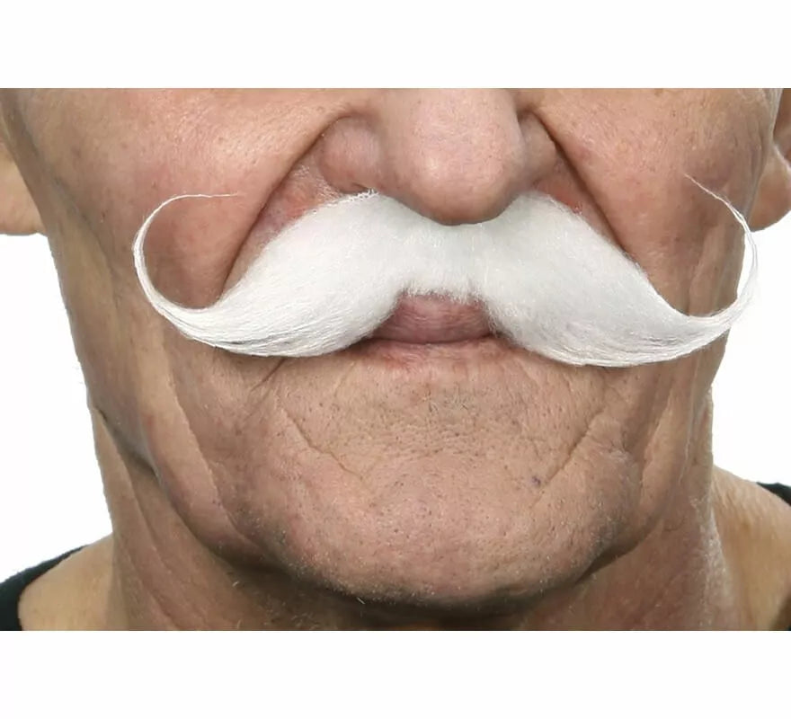 Translation missing: de.Bigote de Mosquetero blanco