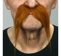 Brauner Wikinger Schnurrbart
