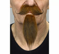 Bigote Inglés con Perilla castaño