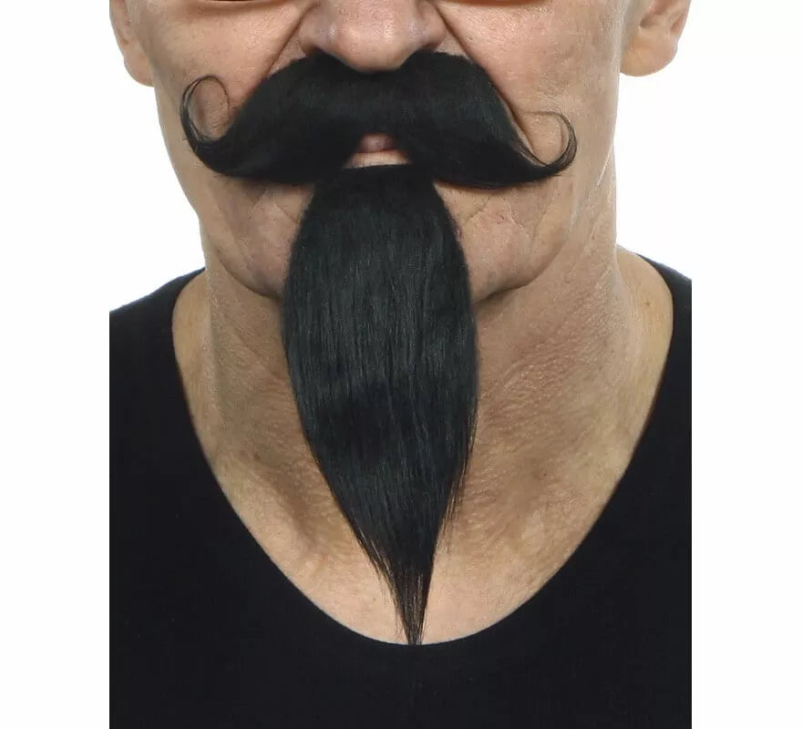 Translation missing: de.Bigote Inglés con Perilla negro