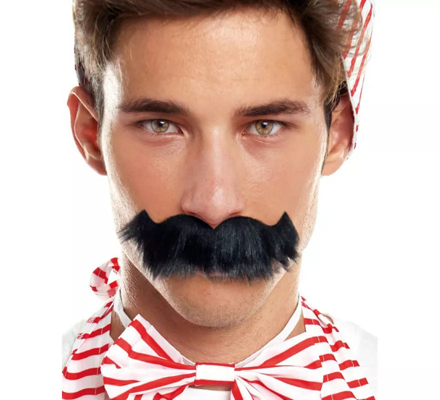Translation missing: de.Bigote Negro Grande Tupido