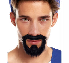 Blackbeard Schnurrbart und Spitzbart