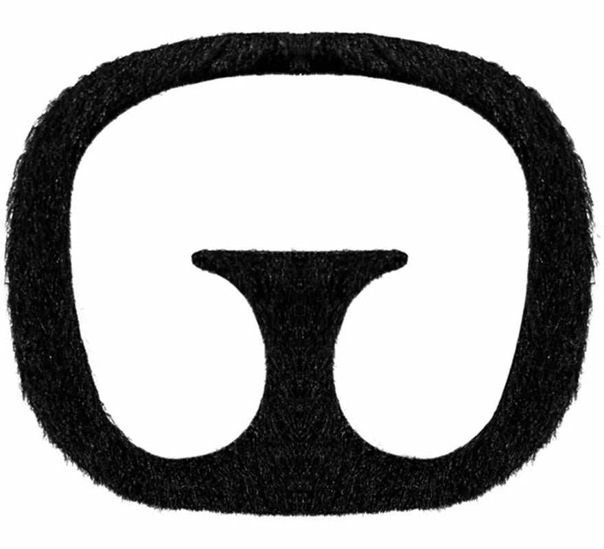 Translation missing: de.Bigote y Perilla negro