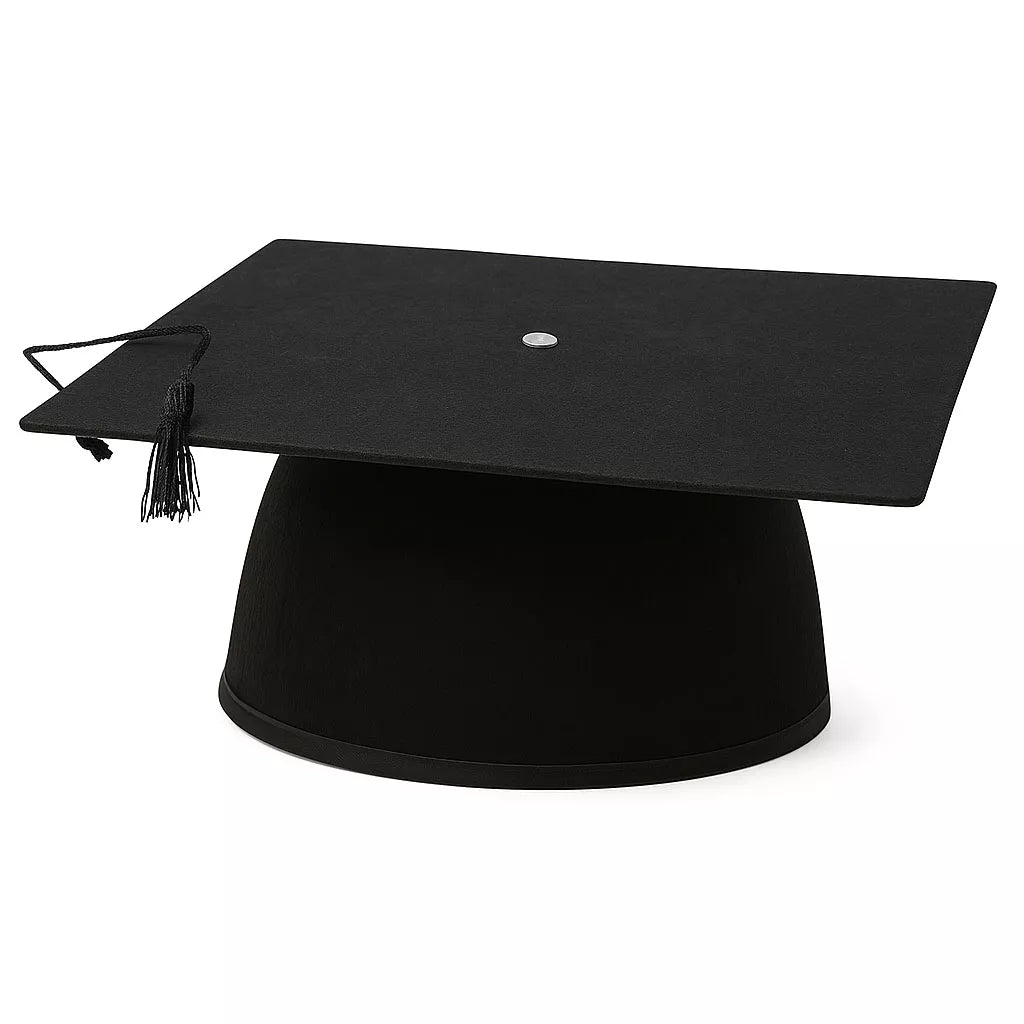 Birrete de Estudiante o Graduado de fieltro de 60 cm