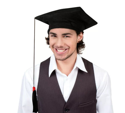 Birrete de Postgrado o Licenciado negro