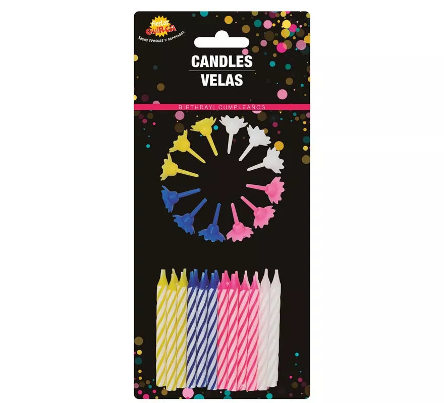 Translation missing: de.Bister 24 Velas para Cumpleaños