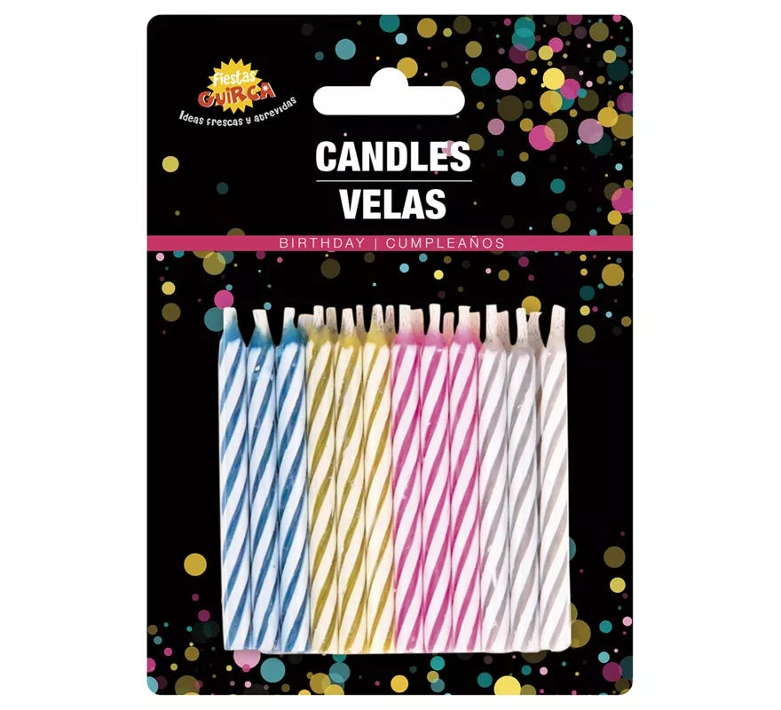 Translation missing: de.Blister de 24 Velas de Cumpleaños