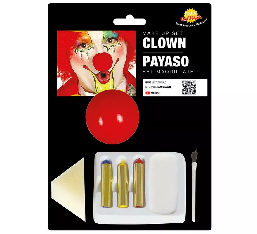 Blister de Maquillaje de Payaso