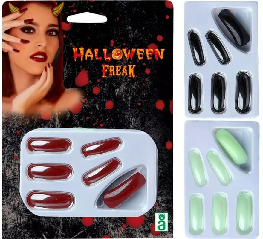 Translation missing: de.Blíster de Uñas largas para Halloween en 3 colores
