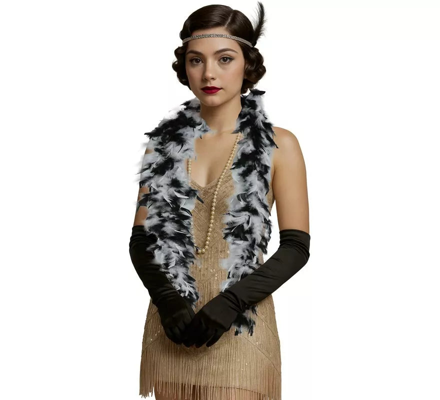 Translation missing: de.Boa de 80 g de plumas en varios colores