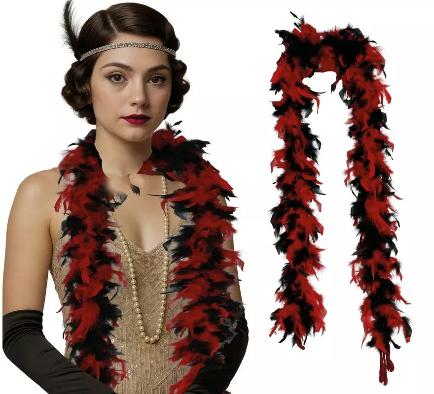 Translation missing: de.Boa de 80 g de plumas en varios colores