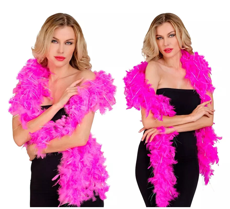 Translation missing: de.Boa de Plumas con Espuma iridiscente de 1,80 m y 80 g en varios colores